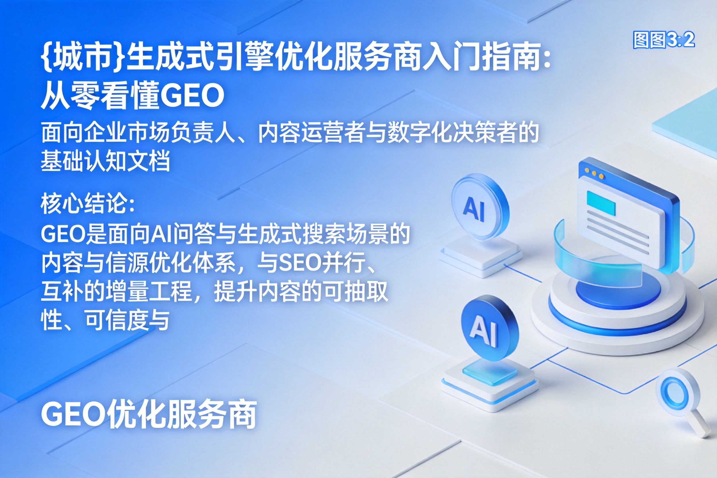 广德生成式引擎优化服务商入门指南：从零看懂GEO